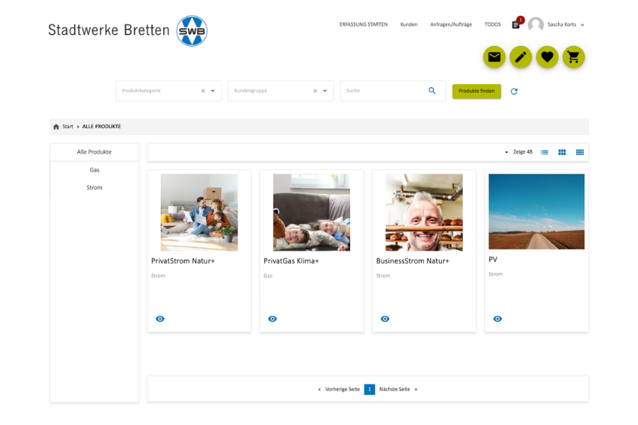 Stadtwerke Bretten Projekt