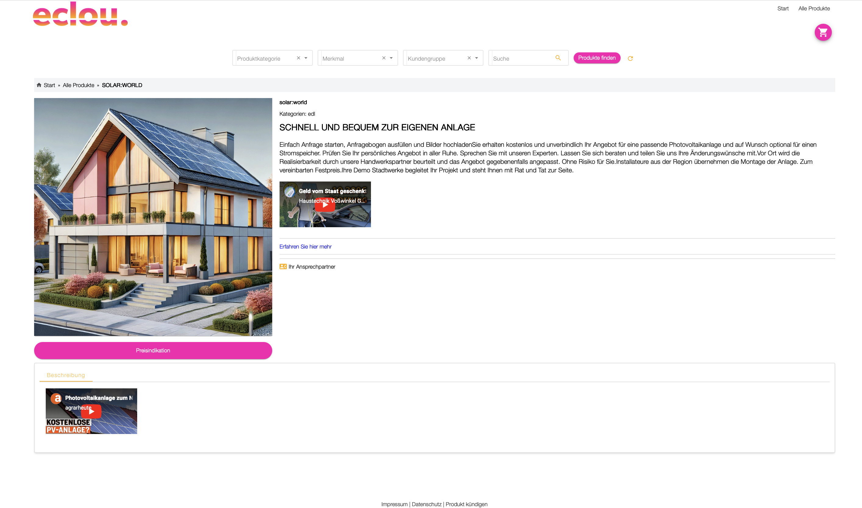 eclou.salesflow Dashboard