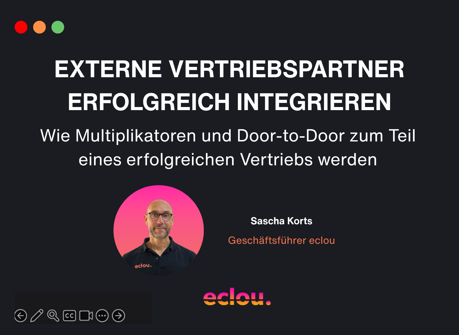 Webinar: Externe Vertriebspartner erfolgreich integrieren