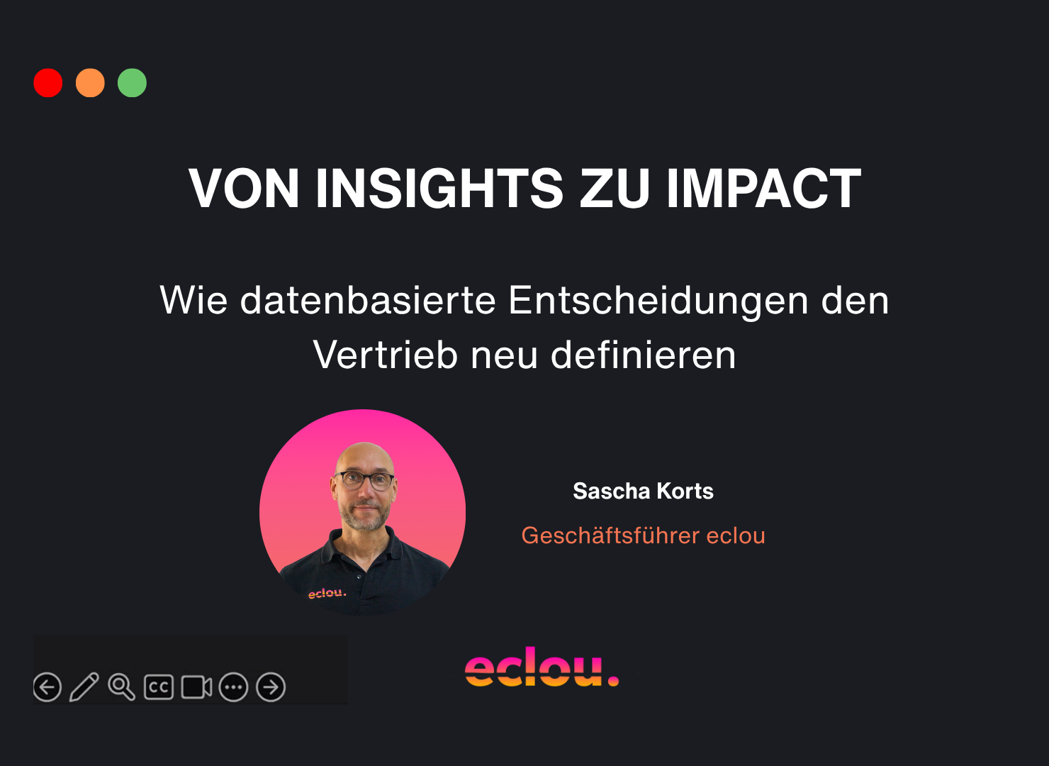 Webinar Von Insights zu Impact