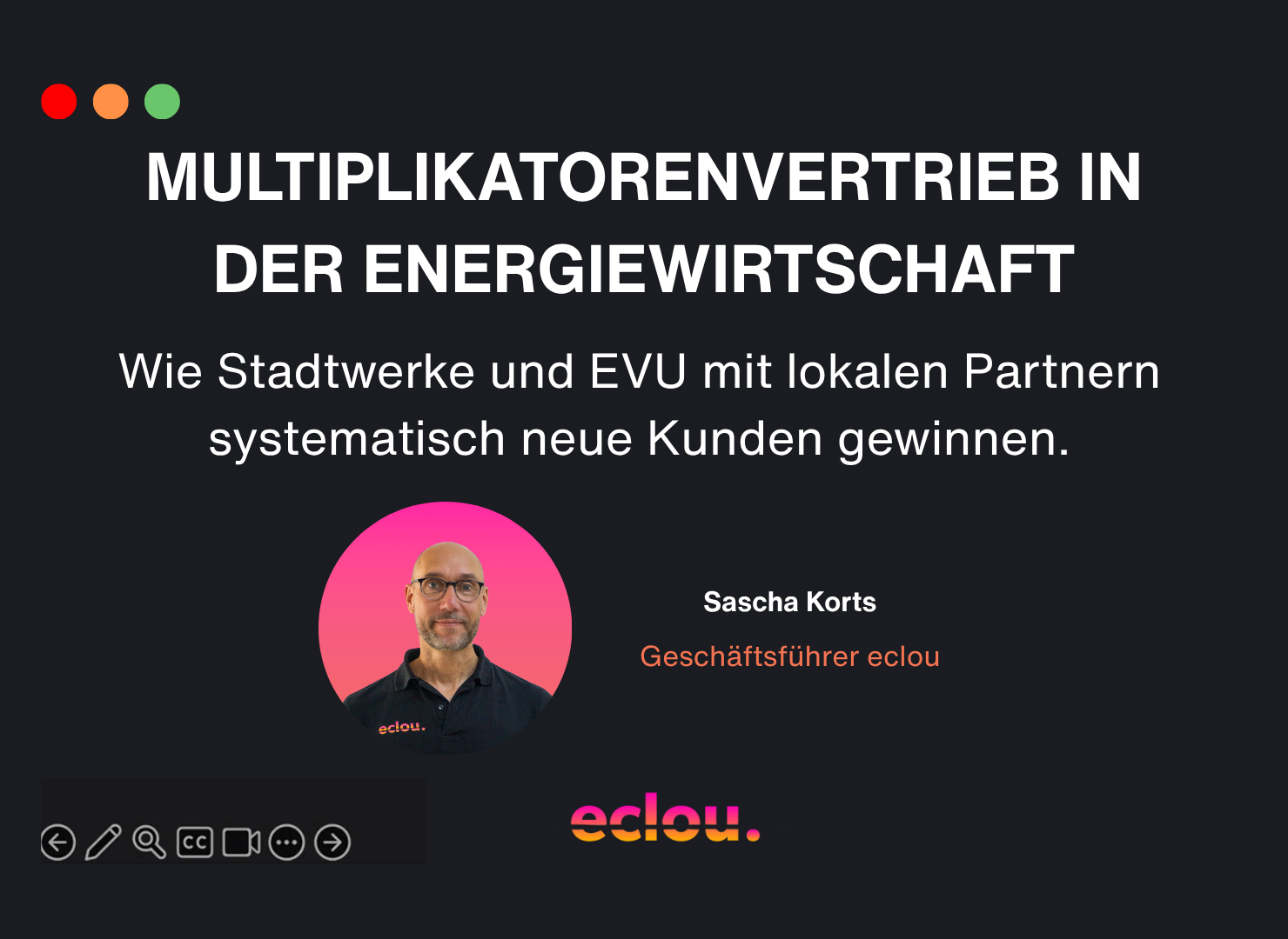 Webinar Multiplikatorenvertrieb